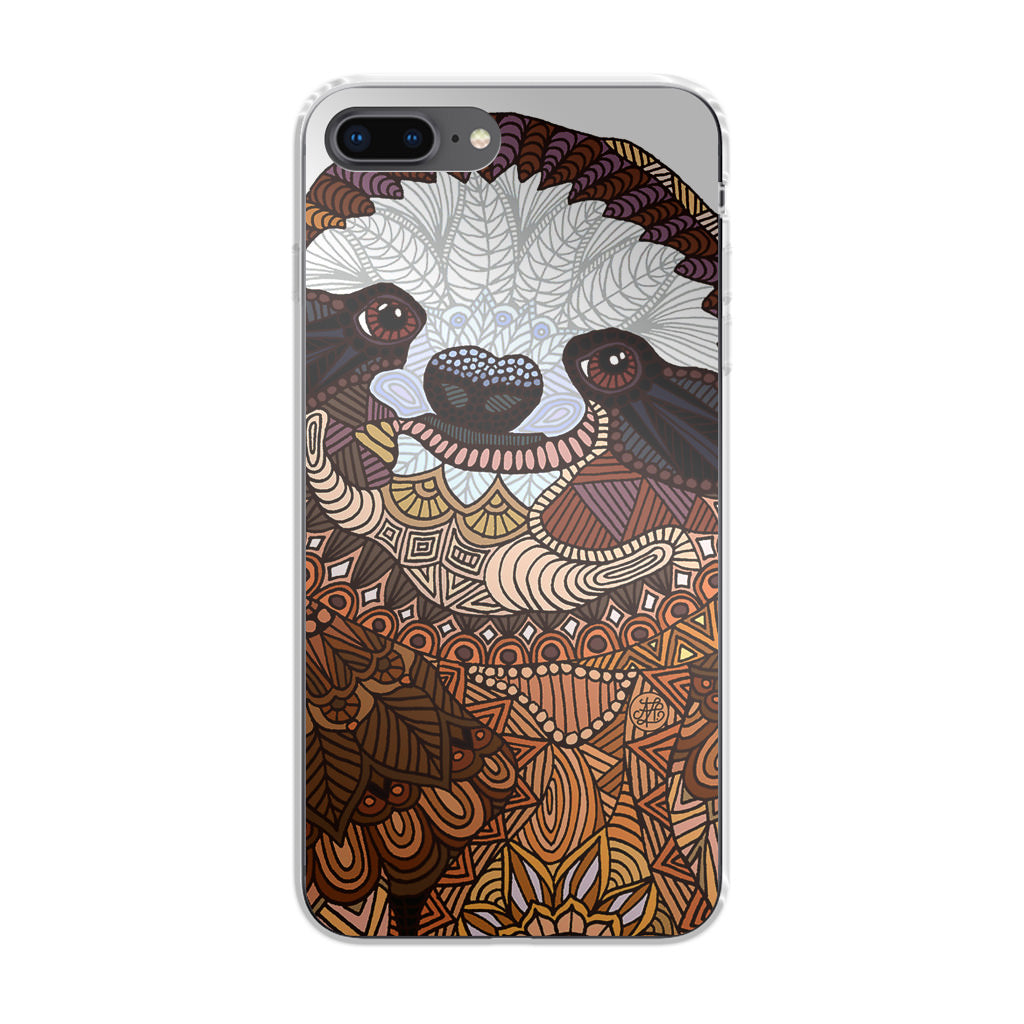 Sloth Ethnic Pattern iPhone 8 Plus Case