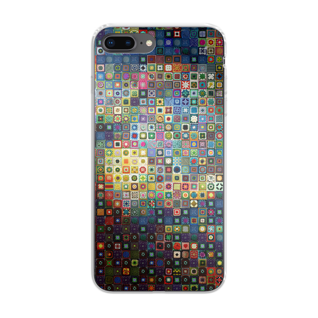 Starry Night Tiles iPhone 7 Plus Case
