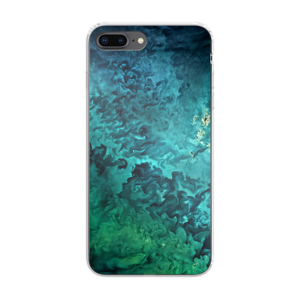 Swirls In The Yellow Sea iPhone 7 Plus Case