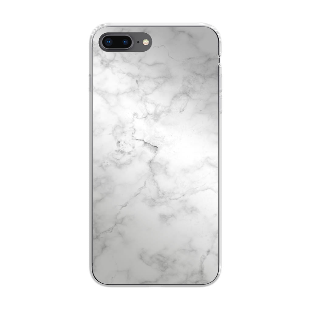 White Marble iPhone 8 Plus Case