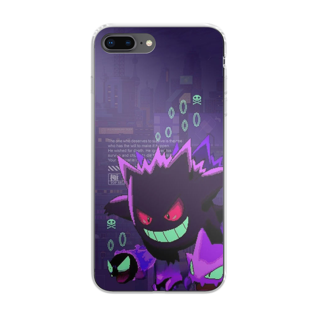 Gengar Pixel Art iPhone 7 Plus Case