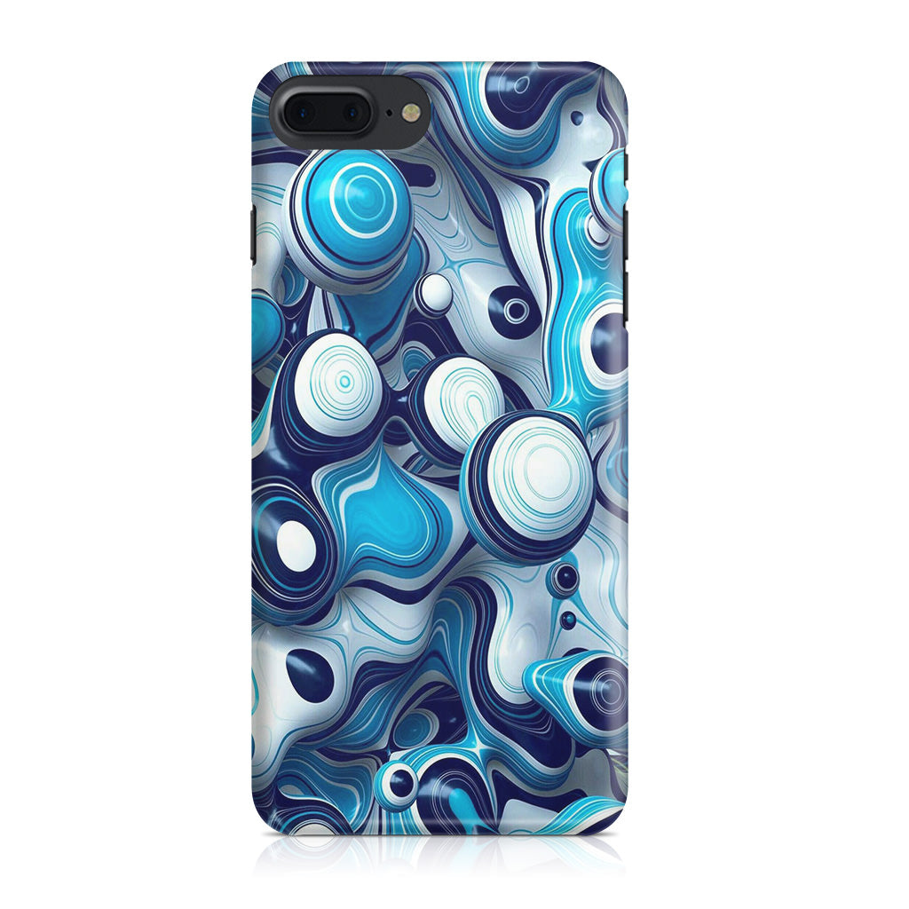 Abstract Art All Blue iPhone 7 Plus Case