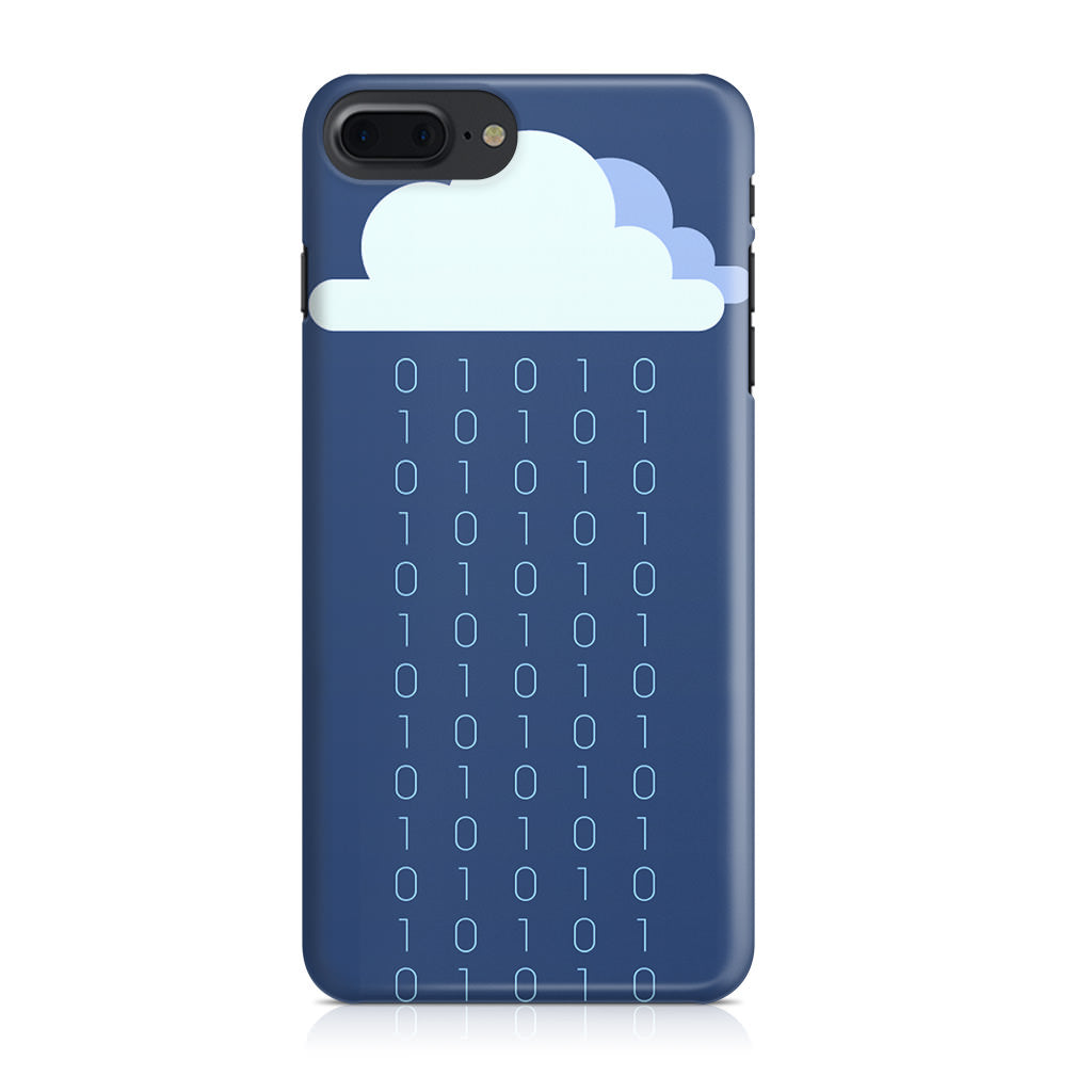 Abstract Binary Minimalist iPhone 7 Plus Case