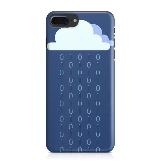 Abstract Binary Minimalist iPhone 8 Plus Case