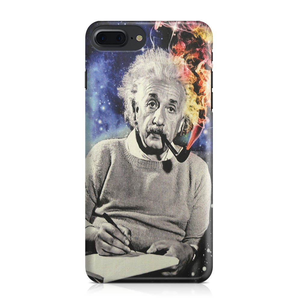 Albert Einstein Smoking iPhone 7 Plus Case