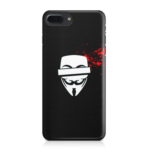 Anonymous Blood Splashes iPhone 7 Plus Case