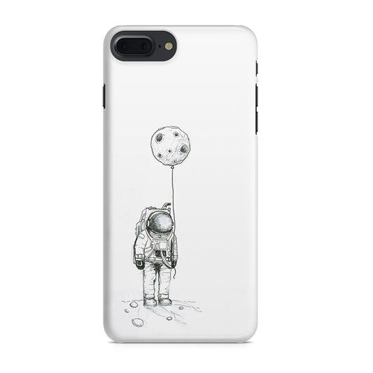 Astronaut Moon Balloon iPhone 7 Plus Case