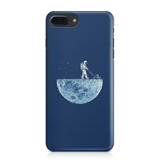 Astronaut Mowing The Moon iPhone 8 Plus Case