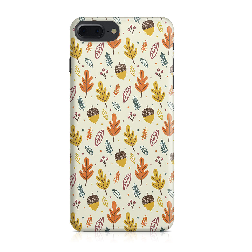 Autumn Things Pattern iPhone 7 Plus Case