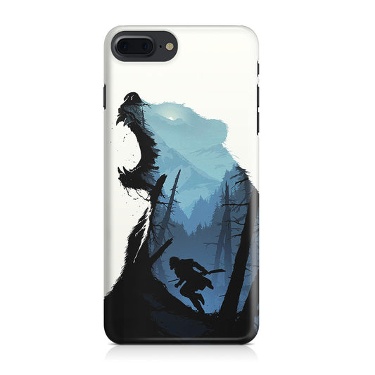 Bear Hunter Art iPhone 7 Plus Case