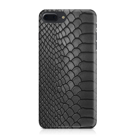 Black Snake Skin Texture iPhone 7 Plus Case