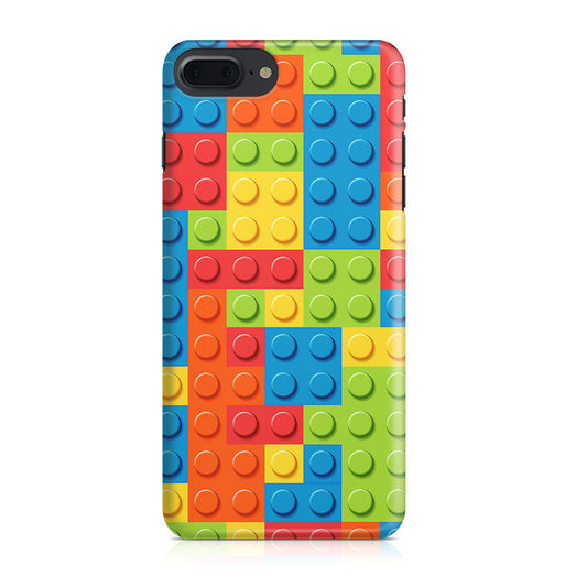 Blocks Rainbow Pattern iPhone 7 Plus Case