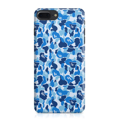 Blue Camo iPhone 7 Plus Case