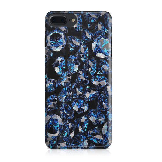 Blue Diamonds Pattern iPhone 7 Plus Case