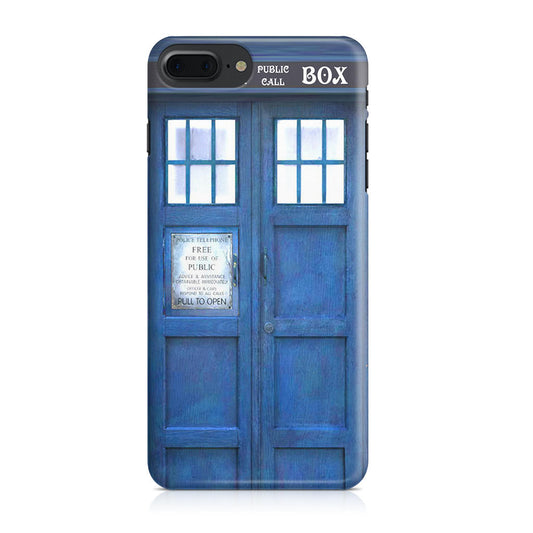 Blue Police Call Box iPhone 7 Plus Case