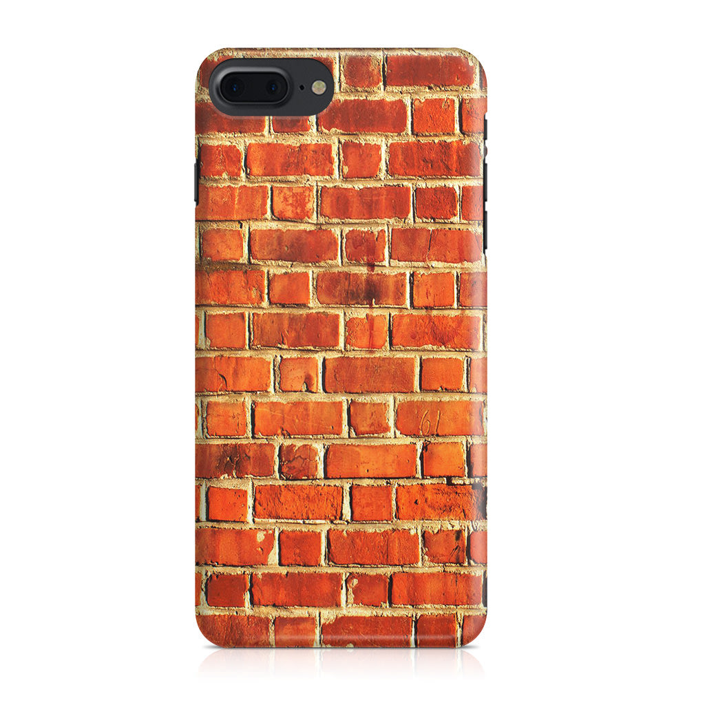 Brick Wall Pattern iPhone 7 Plus Case