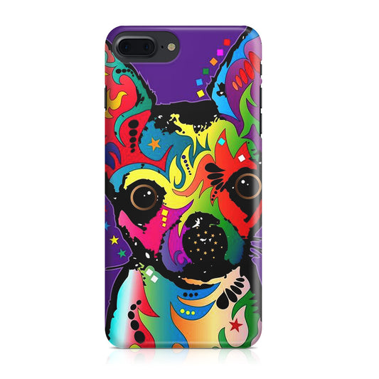 Colorful Chihuahua iPhone 8 Plus Case