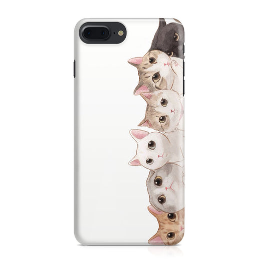 Cute Cats Vertical iPhone 7 Plus Case