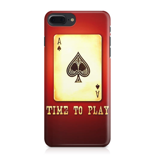 Game Card Time To Play iPhone 8 Plus Case