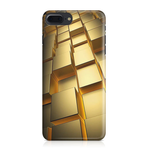 Golden Cubes iPhone 8 Plus Case