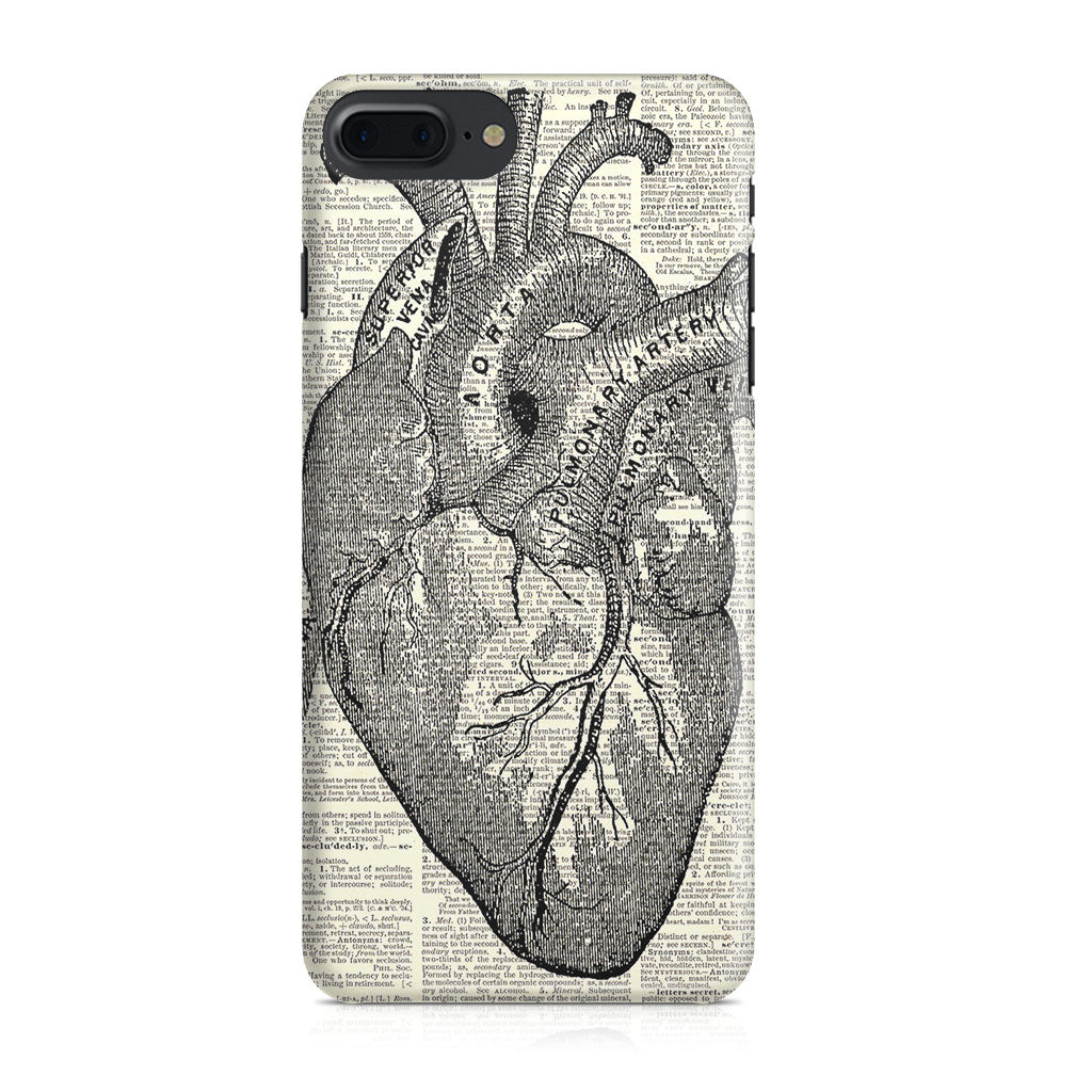 Heart Book Art iPhone 7 Plus Case