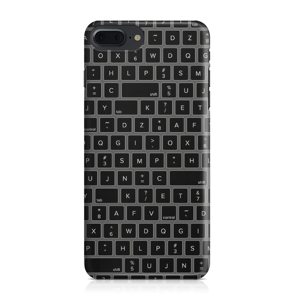 Keyboard Button iPhone 7 Plus Case