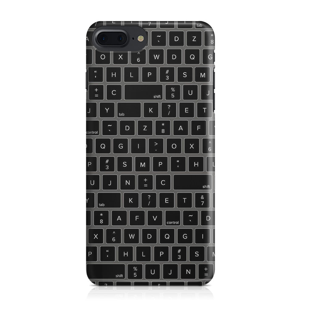 Keyboard Button iPhone 8 Plus Case