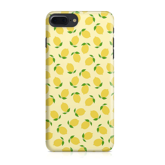 Lemons Fruit Pattern iPhone 8 Plus Case