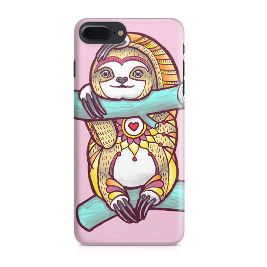 Mandala Sloth iPhone 8 Plus Case