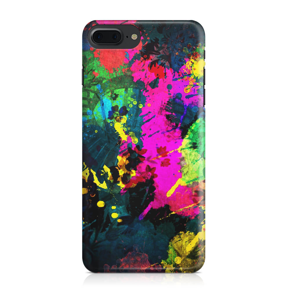 Mixture Colorful Paint iPhone 7 Plus Case