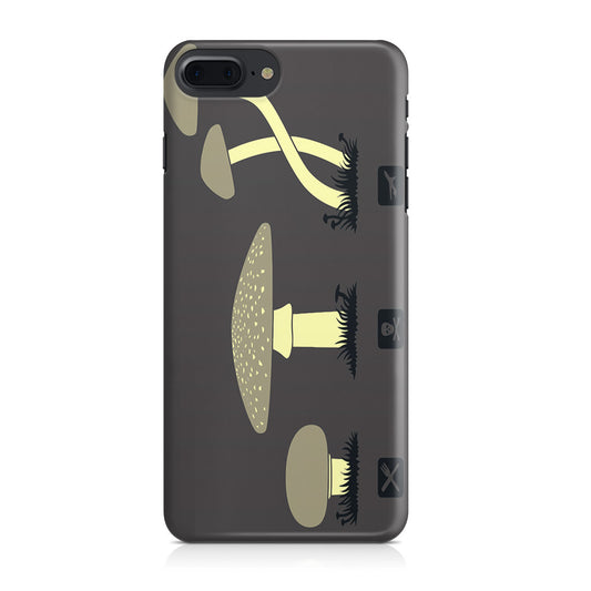 Mushroom Minimalism iPhone 8 Plus Case