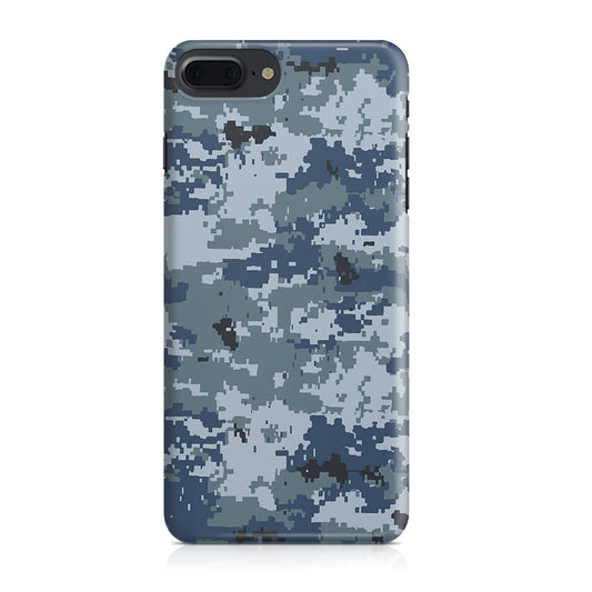 Navy Camo iPhone 8 Plus Case