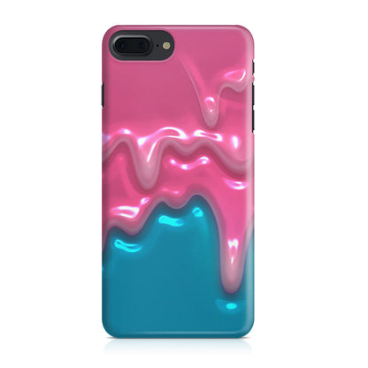 Pink Paint Dripping iPhone 7 Plus Case