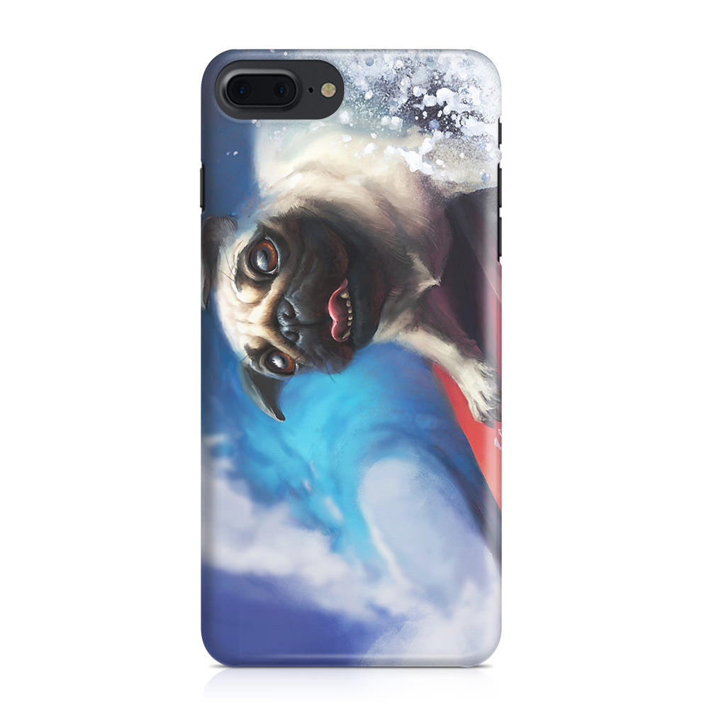 Pug Surfers iPhone 7 Plus Case