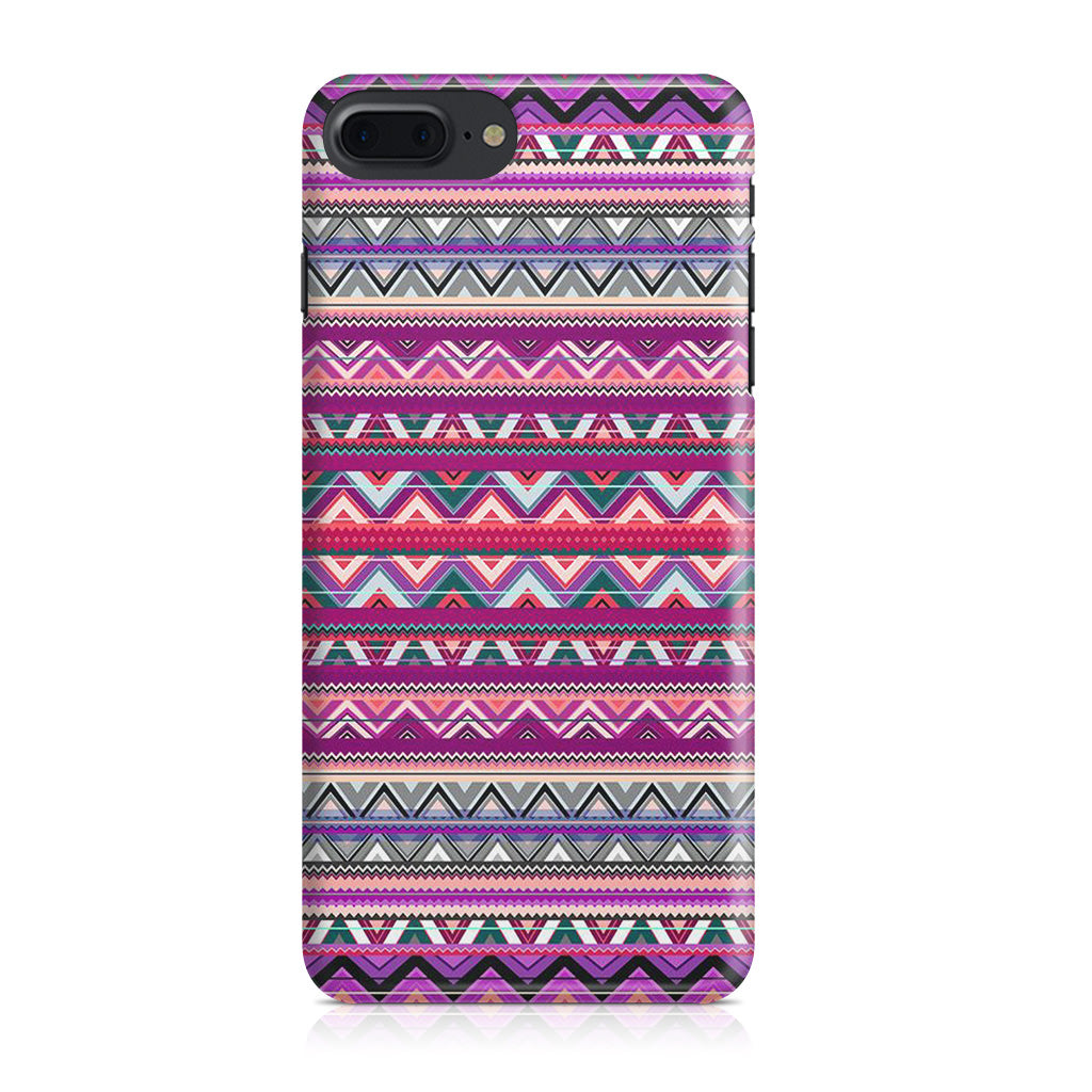 Purple Aztec Art iPhone 7 Plus Case