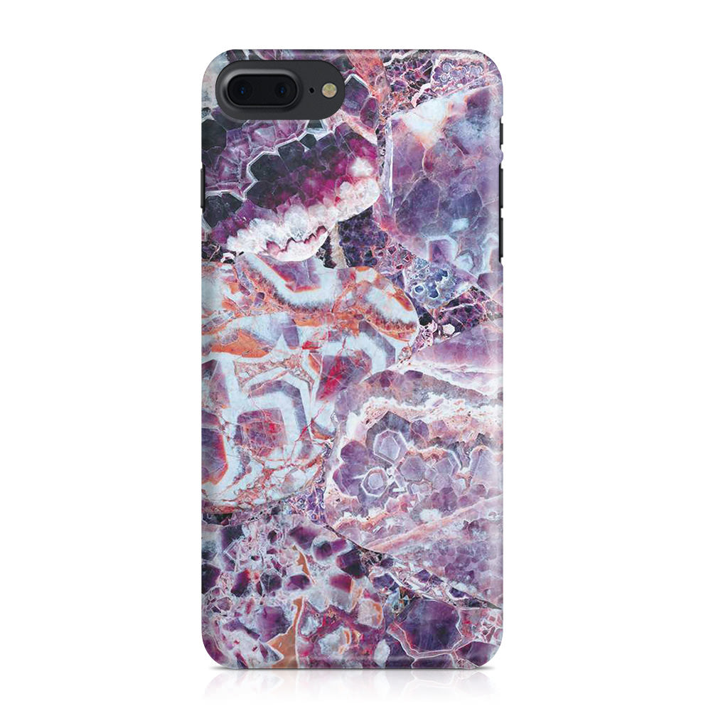 Purple Marble iPhone 8 Plus Case