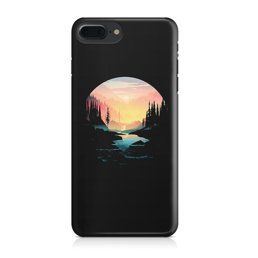 River Path at Dusk iPhone 8 Plus Case