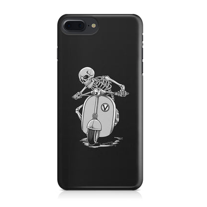 Skeleton Rides Scooter iPhone 7 Plus Case