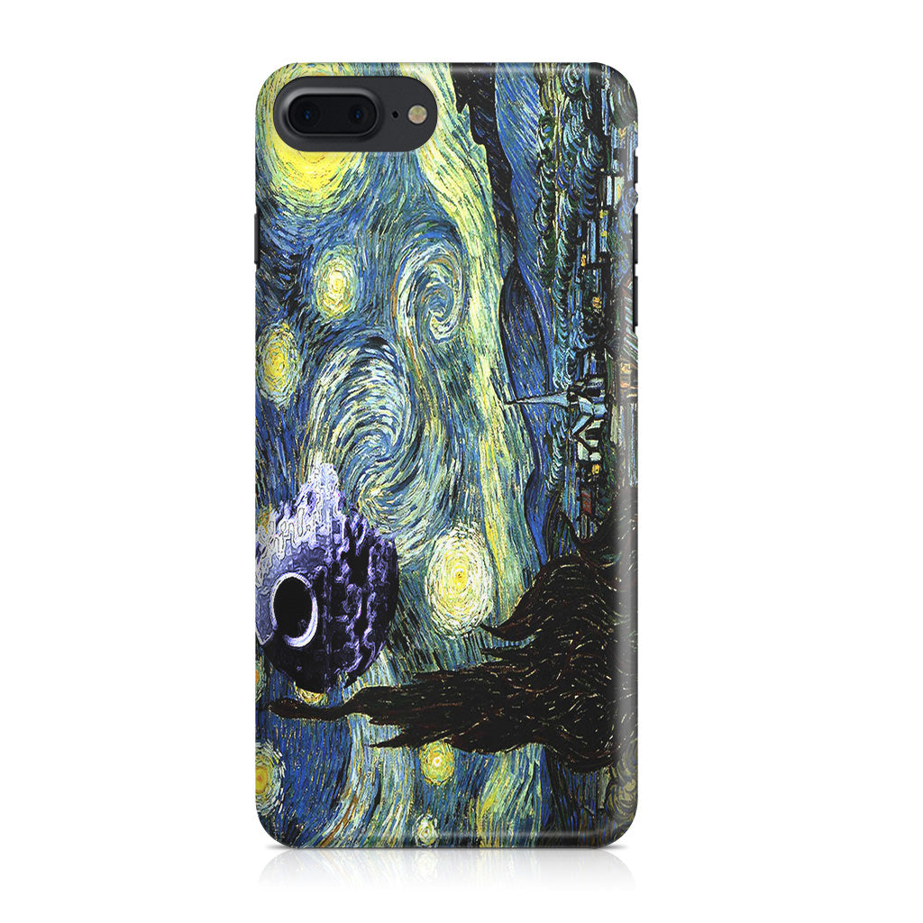 Skellington on a Starry Night iPhone 8 Plus Case