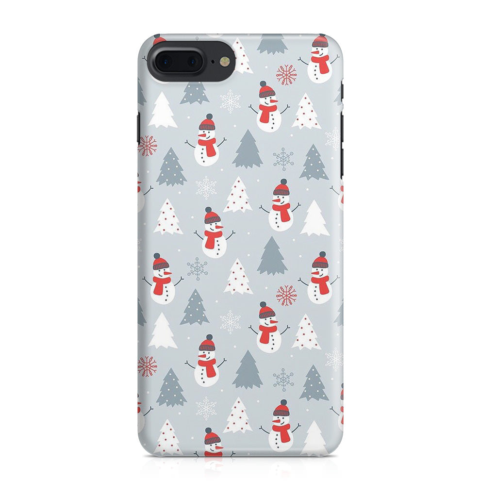 Snowmans Pattern iPhone 8 Plus Case