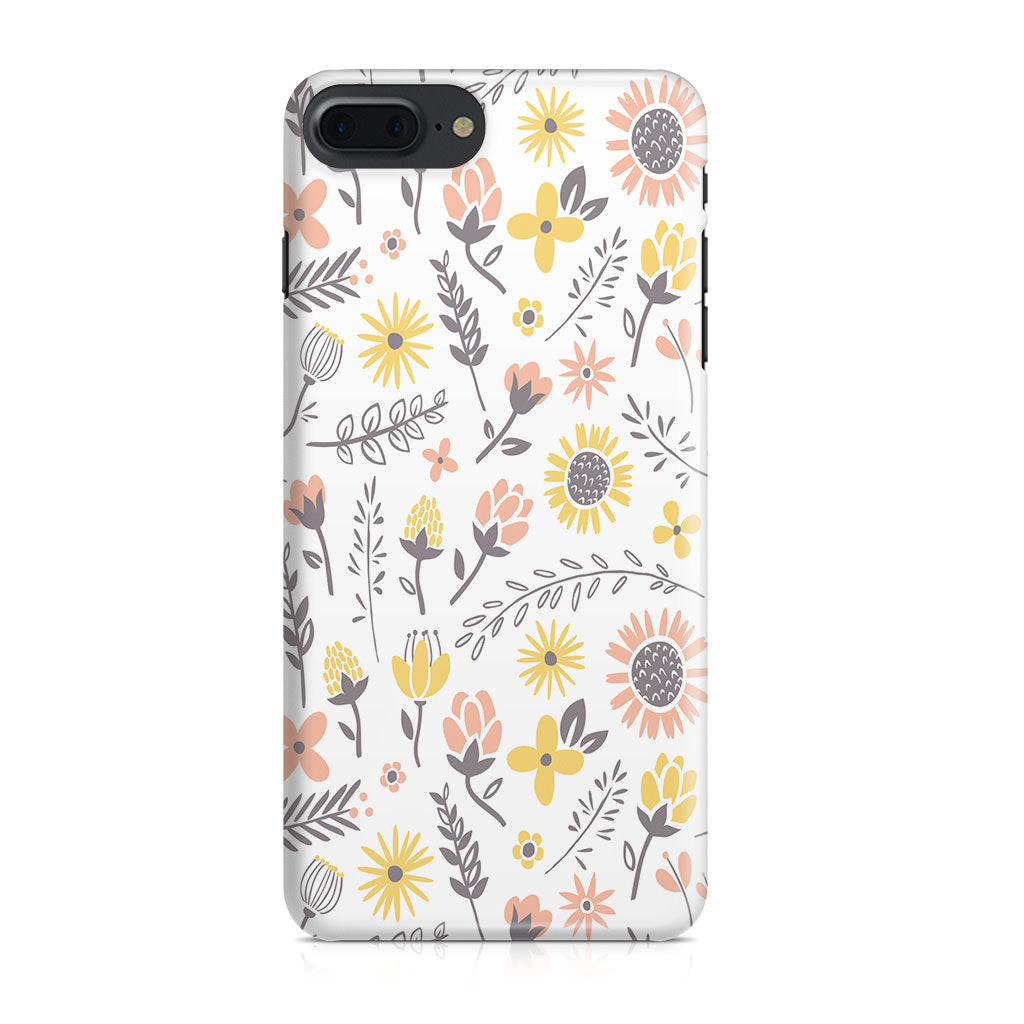 Spring Things Pattern iPhone 7 Plus Case
