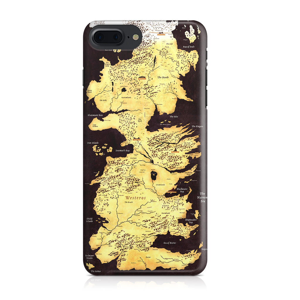 Westeros Map iPhone 7 Plus Case
