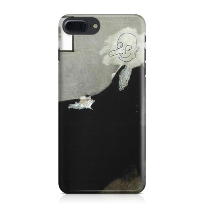 Whistler's Mother by Mr. Bean iPhone 8 Plus Case