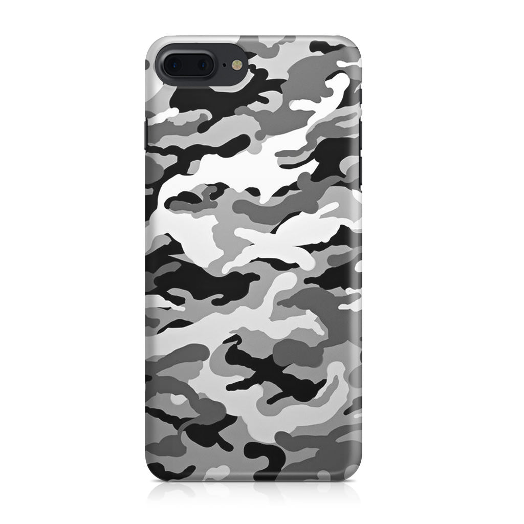 Winter Army Camo iPhone 7 Plus Case