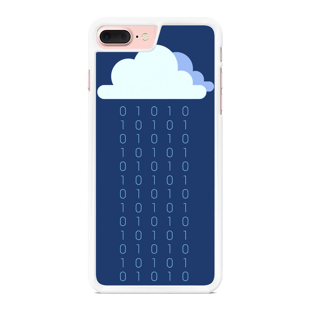 Abstract Binary Minimalist iPhone 7 Plus Case