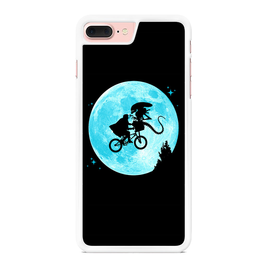 Alien Bike to the Moon iPhone 8 Plus Case