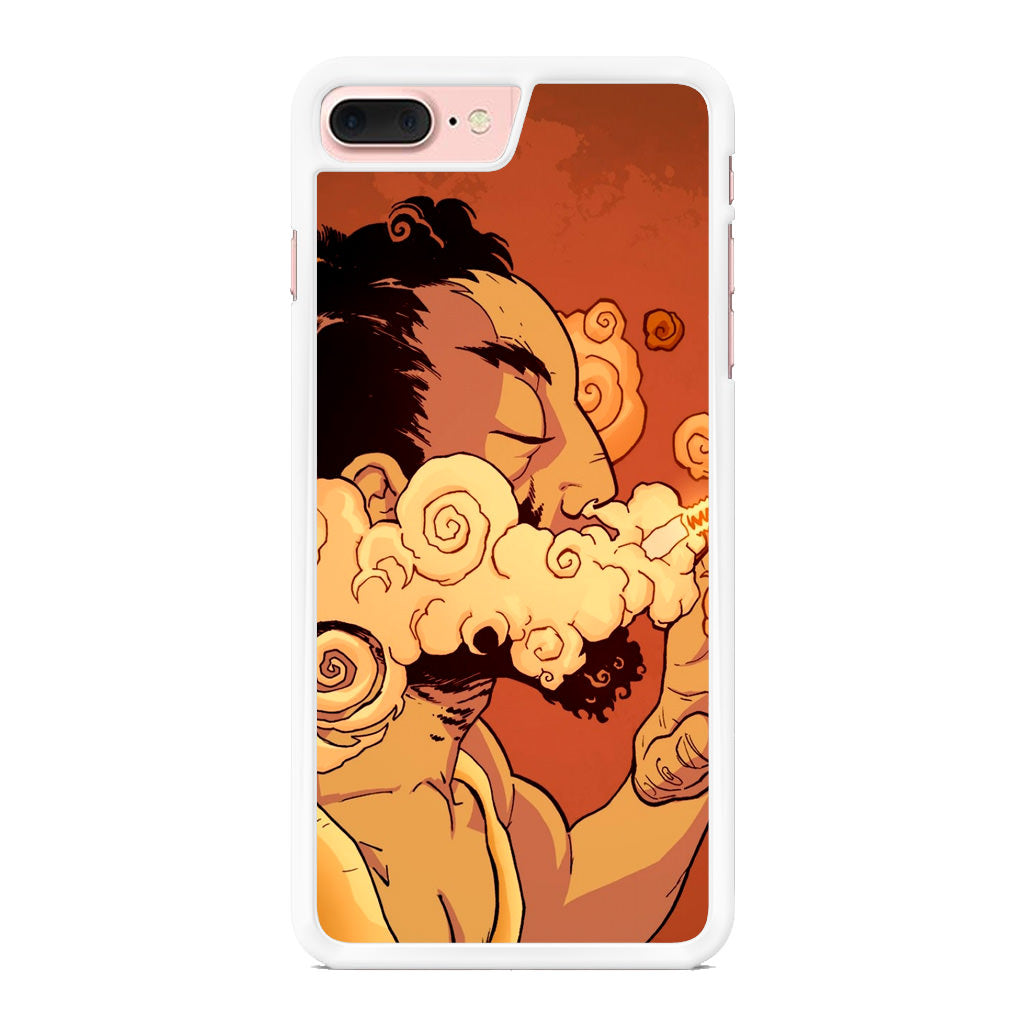 Artistic Psychedelic Smoke iPhone 8 Plus Case