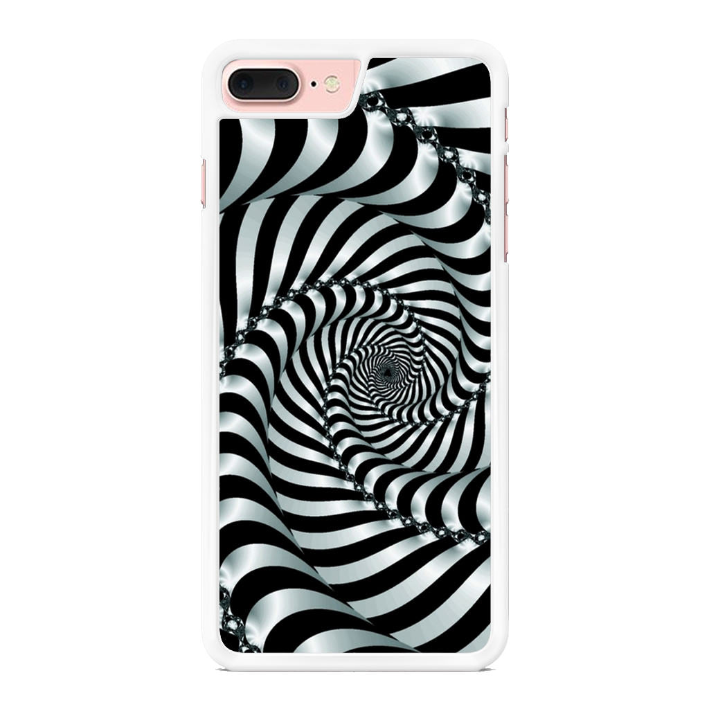 Artistic Spiral 3D iPhone 8 Plus Case