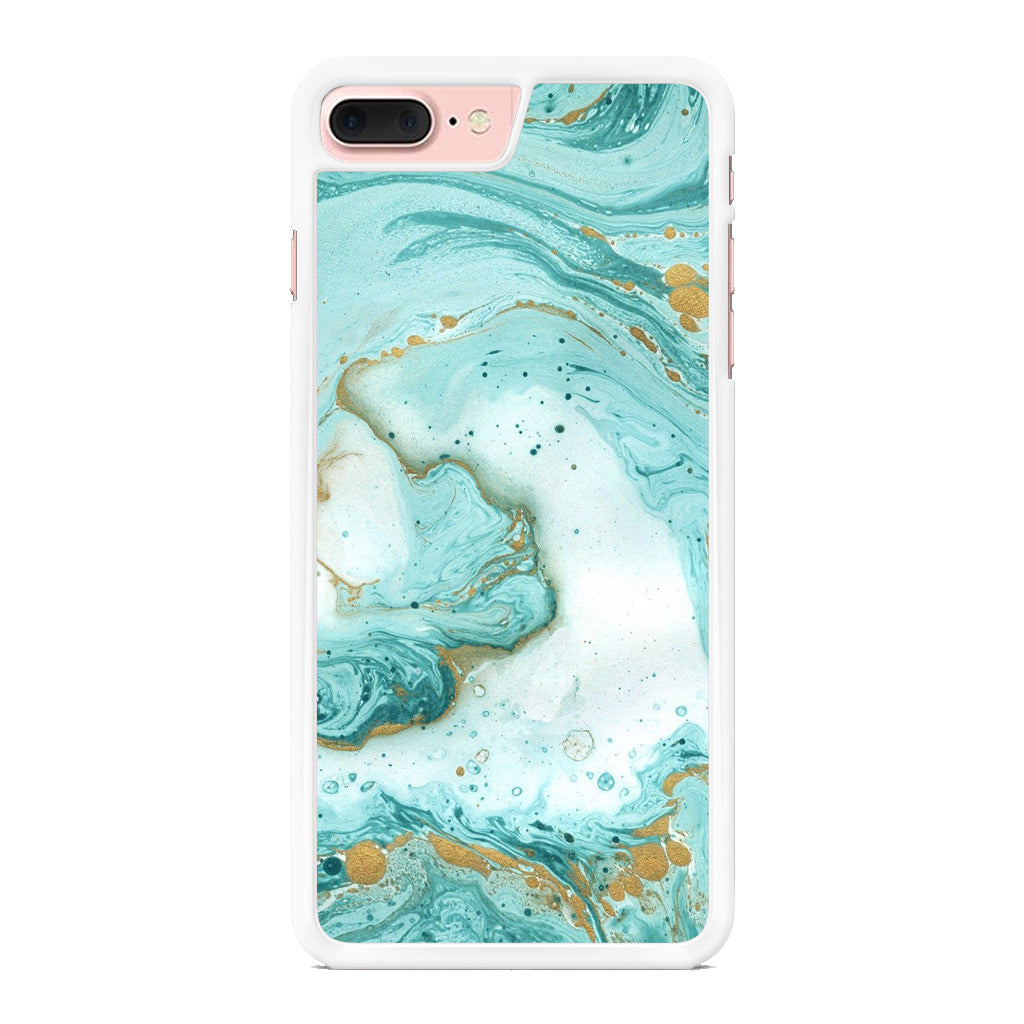 Azure Water Glitter iPhone 8 Plus Case