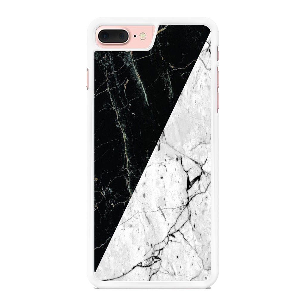 B&W Marble iPhone 8 Plus Case